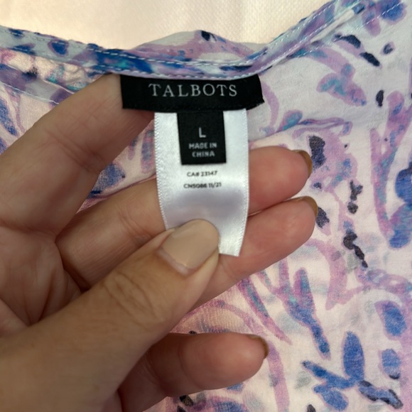Talbots top - Picture 4 of 4